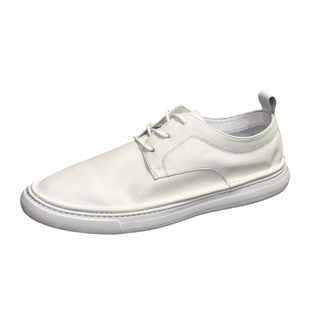 夏季透气男鞋2026新款真皮板鞋男百搭小白鞋软底轻便男士休闲鞋潮