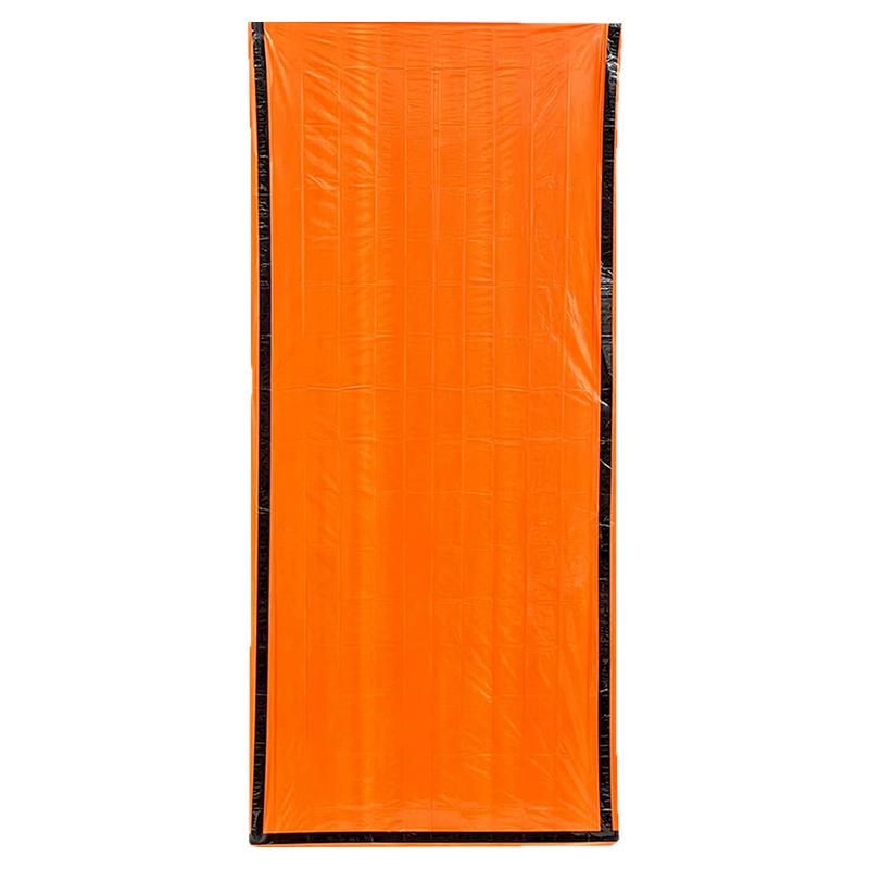 户外应急保温睡袋野外生存装备锡纸毯保温毯PE铝箔防寒防失温雨衣