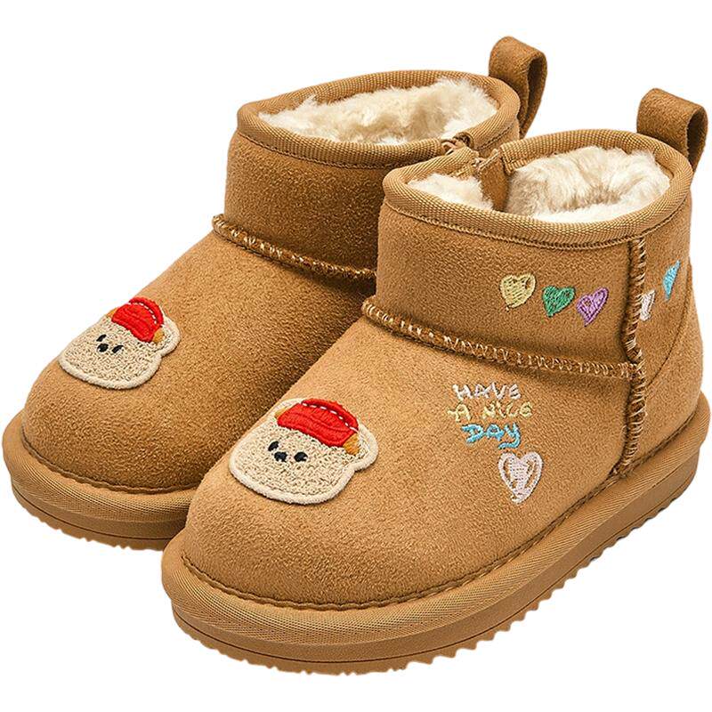 巴拉巴拉宝宝雪地靴男童女童棉靴