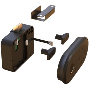 柜门锁指纹密码抽屉锁家具锁衣柜锁柜子锁橱柜锁密码锁抽屉指纹锁