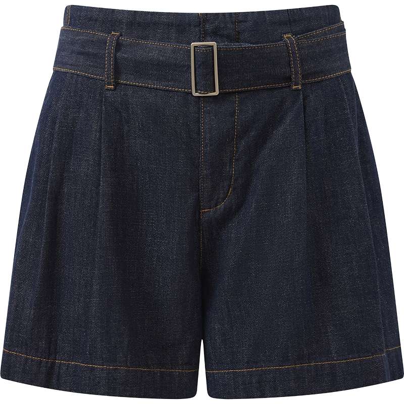 【商场同款】播26夏新品直筒短款牛仔裤女通勤宽松裤子BDT7KD3056