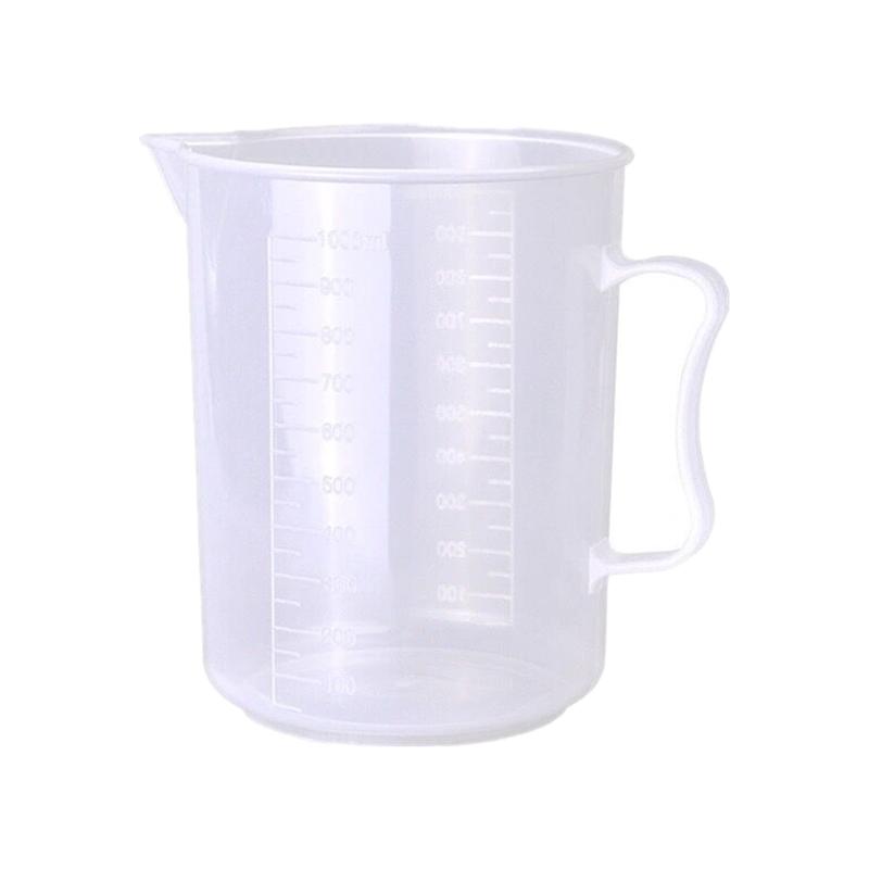 塑料量杯量勺带刻度杯浇水壶透明杯子