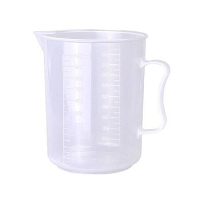 塑料量杯量勺带刻度杯浇水壶透明浇花水杯加厚洒水壶家用1000毫升