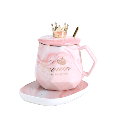 暖暖杯55度恒温杯礼盒套装陶瓷马克杯加热杯子伴手礼活动礼品印字