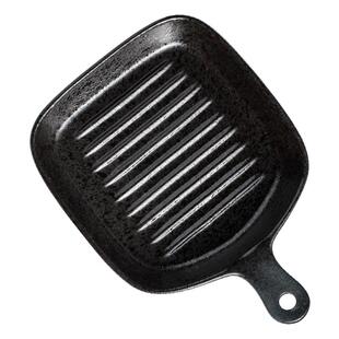 带柄烤盘烤箱盘陶瓷盘子点心零食盘蒸鸡蛋火腿肠油条早餐盘家用