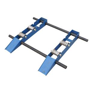 便携式收放线架小型钢轮便携卧式电缆光缆放线神器地牛放线架