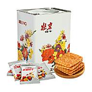 义利黄油饼干800g铁桶装怀旧礼盒