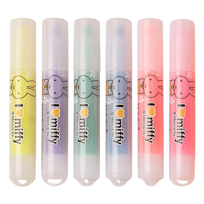 晨光荧光笔6色无味萤光笔