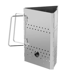 户外柴火炉引火桶不锈钢折叠点炭炉野营生火炉烧烤架烧烤配件