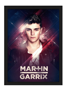 MartinGarrixDJ带框海报装饰画