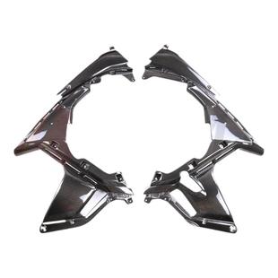 适用阿普利亚 Aprilia RSV4摩托车改装碳纤维前整流罩 仪表侧板