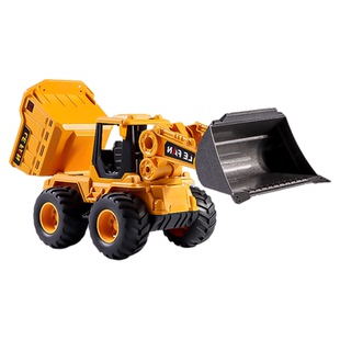 大号仿真惯性推土机挖掘机工程车二合一多功能铲车儿童耐摔玩具车