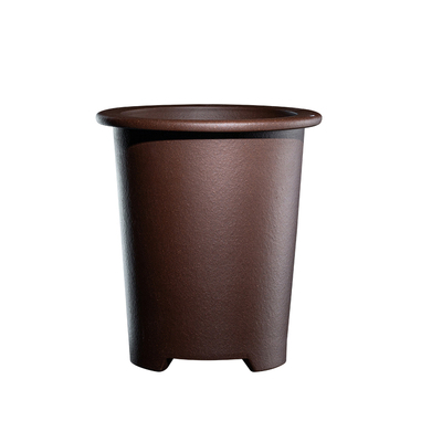 李记高档紫砂盆五道素精品新款高档独家定制紫砂圆盆