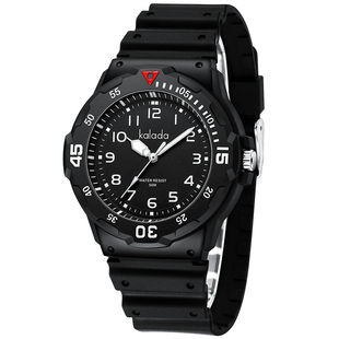 夜光手表男潮流韩版防摔防水初高中学生指针男孩青少年儿童石英表