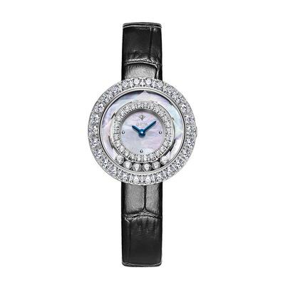 格雅新款满钻大气时来运转手表