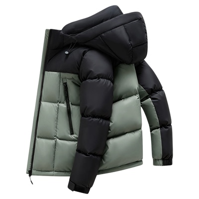 男士鹅绒短款羽绒服冬季新款