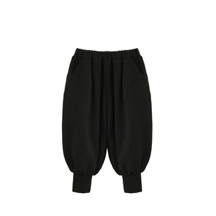 砚台家童装女童加绒裤子束脚裤儿童休闲裤宝宝卫裤冬季新款灯笼裤