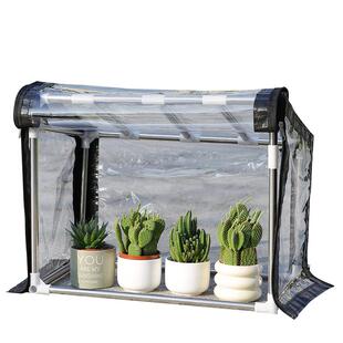 家用多肉过冬温室花卉绿植蔬菜防雨防冻防风户外阳台宠物保温棚