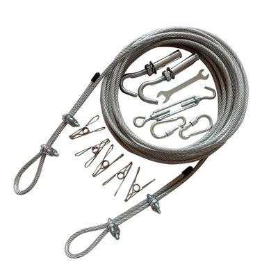 晾衣绳室外免打孔晒被子钢丝绳子