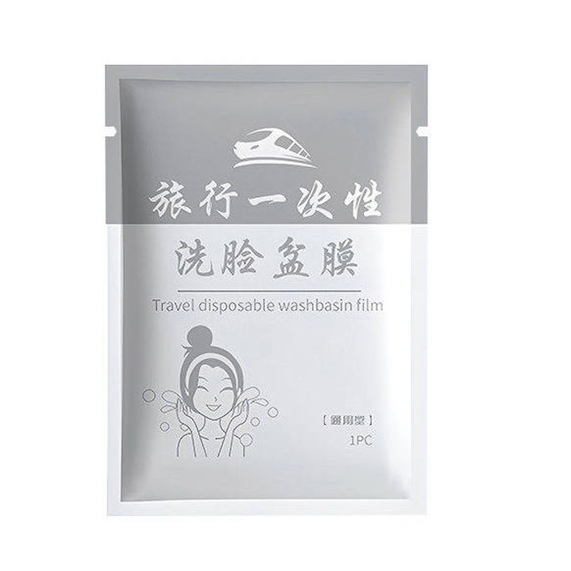 旅行一次性隔脏膜住酒店洗脸盆水