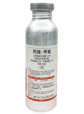 1.8%阿维甲氰菊酯苹果树蔬菜茄子辣椒青虫红蜘蛛杀虫剂180毫升