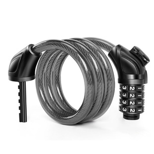 自行车锁专用密码防盗锁山地公路车防偷神器便携固定式电动单车锁