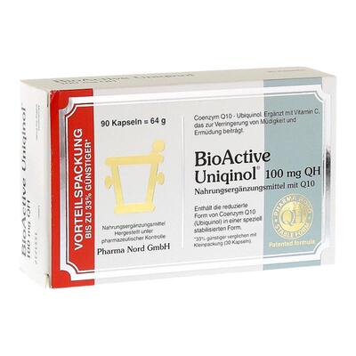 欧洲直邮Pharma Nord法尔诺德还原型辅酶Q10泛醇心脏备孕90粒/盒