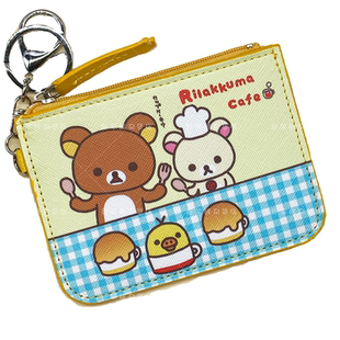 懒懒熊松弛轻松小熊可爱卡通公交地铁卡套办公门禁证件学生钥匙扣