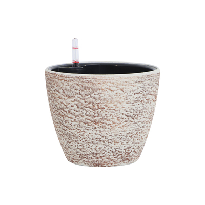 懒人自吸水圆形轻奢桌面花盆