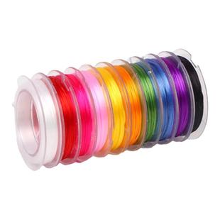 韩国进口耐磨弹力绳手串珠子专用文玩水晶手链扁丝松紧皮筋