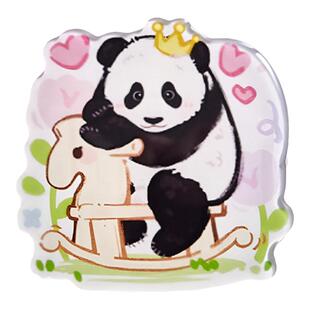 福宝文创周边钥匙扣挂件立牌摆件摇摇乐冰箱贴台历明信片小卡本子