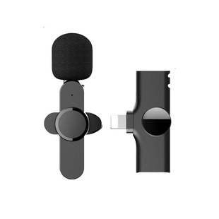多平台手机收音多台电脑同时直播无线领夹式麦克风降噪一拖二话筒