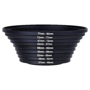 46-49-52-55-58-62-67-72-77-82mm镜头UV滤镜转接环大转小转接圈