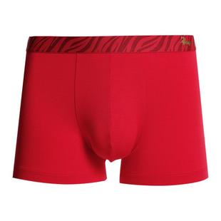爱慕先生25秋冬生肖裤男内裤抗菌红色本命马年装腰平角裤NS23M871