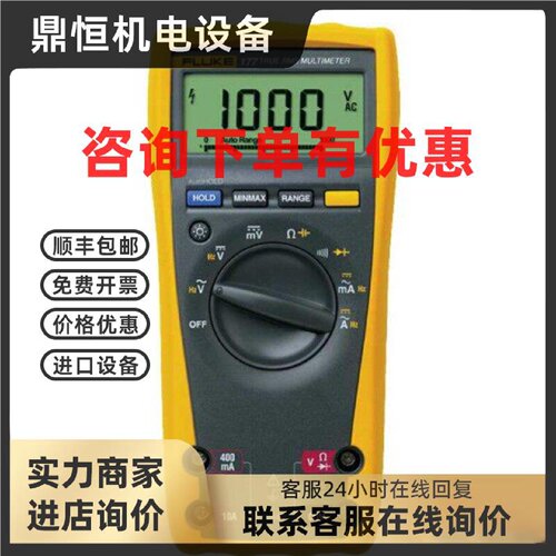 议价美国福禄克Fluke175C Fluke177C Fluke179C数字万用表F117C