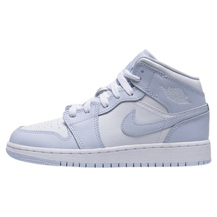 NIKE耐克官方篮球鞋女鞋25冬季新款AJ1白蓝板鞋休闲运动鞋 HV5973