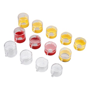 急停按钮保护罩透明翻盖开关防护罩防碰撞误碰警示底座带双面胶