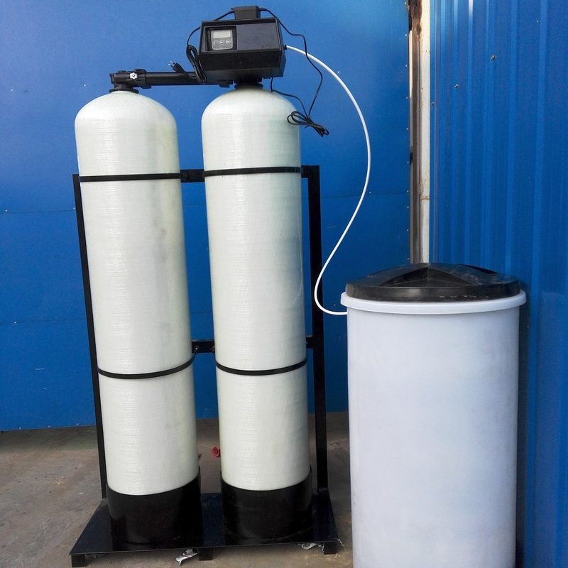 现货润新弗莱克fleck软水机软水器锅炉软化水设备钠离子交换器