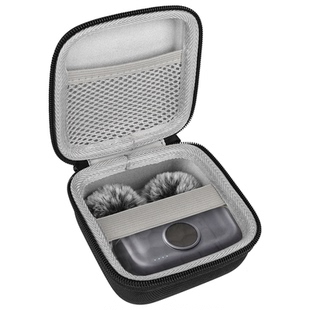 Geekria极客悦耳适用Hollyland Lark M2麦克风收纳包充电硬包