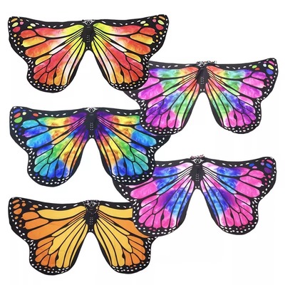 P2G蝴蝶翅膀新品幻彩软翅膀涤纶