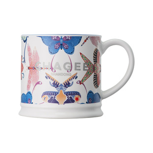 霸王茶姬城市限定周边马克杯大容量保温杯不锈钢高颜值新款水杯