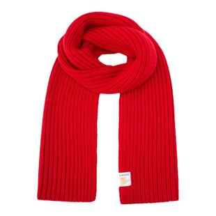 【新年礼物】LANVIN浪凡 男女同款简约纯色针织绵羊毛围巾情人节