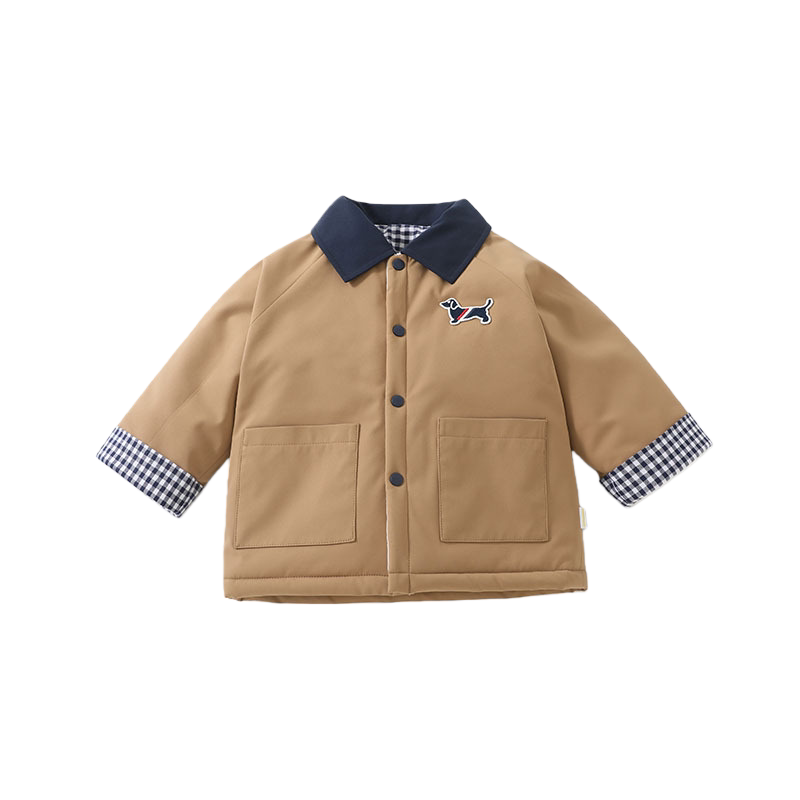 【撤柜专区】品牌专柜 宝宝棉服秋冬季加厚保暖衣服男童卡通棉衣