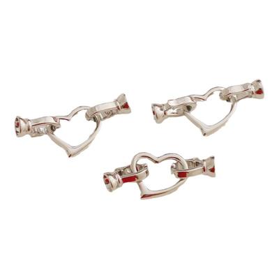 爱心扣头链接扣diy饰品