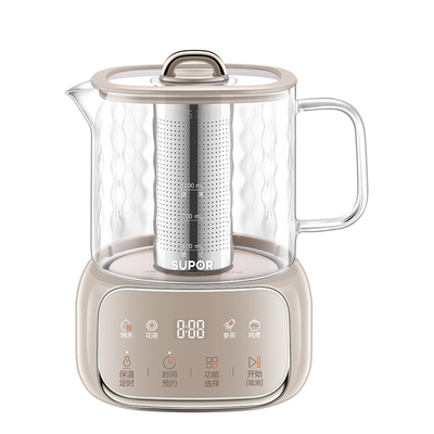 苏泊尔全玻璃养生壶炖煮一体