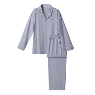 金利来纯棉睡衣男款2026新款春秋男可外穿情侣长袖品牌家居服套装