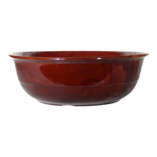 和面盆陶瓷大号家用揉面醒面加厚老式晒酱洗菜和面厨房复古瓦盆