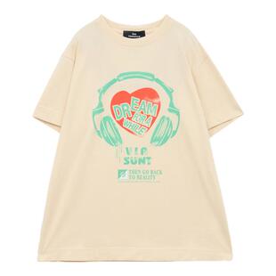 suntomorrow春夏潮流印花T恤男女童短袖中大童宽松儿童休闲上衣
