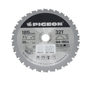 鸽牌G4-185金属锯锯片彩钢板净化板不锈钢玻镁铁皮切割片一刀切片