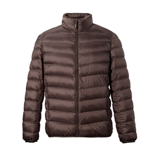 JODOLL乔顿超轻羽绒服男冬季新款立领简约休闲保暖白鸭绒短款外套